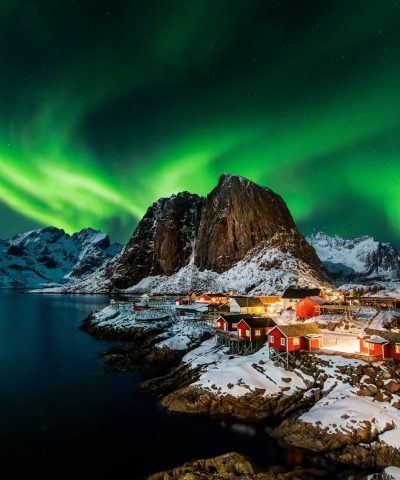 Νορβηγικές Άλπεις - Νησιά Λοφότεν - Aurora Borealis